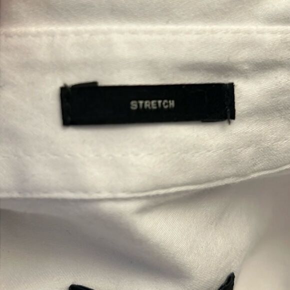 Talbots Button down stretch top size 10p - Picture 6 of 7